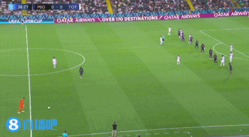 热刺1-0领先巴黎！帕利尼亚凌空中框，范德文补射破门